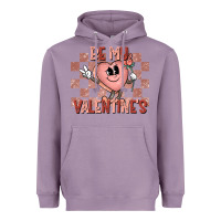 Lavender Be My Valentines Heavyweight Hoodie - CowhideDigitalArt
