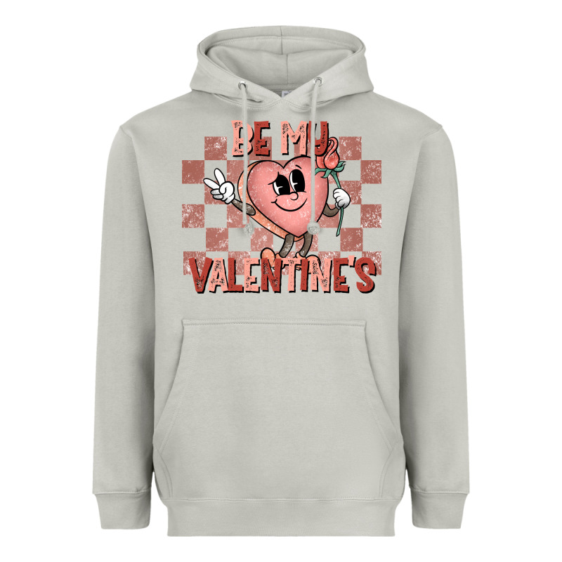 Be My Valentines Heavyweight Hoodie by CowhideDigitalArt | Teevron