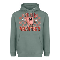 Sage Be My Valentines Heavyweight Hoodie - CowhideDigitalArt