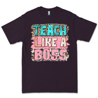 Plum teach like a boss Premium Tee - NancyCooperArtShop