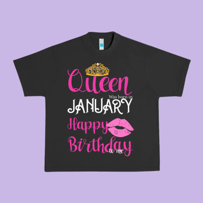Queen Was Born İn January Happy Birthday Urban Heavy Tee Designed By Bettercallsaul