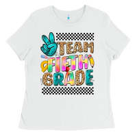 White team fifth grade Ladies Tee - NancyCooperArtShop