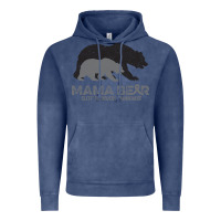 Vintage Denim Mama Bear Sleep Disorders Awareness Vintage Hoodie - Bettercallsaul
