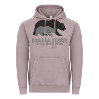 Vintage Zinc Mama Bear Sleep Disorders Awareness Vintage Hoodie - Bettercallsaul