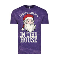 Cloud Purple There's Some Ho Ho Ho's in this House Santa Claus Vintage Tee - Bettercallsaul
