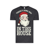 Vintage Black There's Some Ho Ho Ho's in this House Santa Claus Vintage Tee - Bettercallsaul