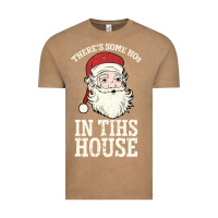 Vintage Coffee There's Some Ho Ho Ho's in this House Santa Claus Vintage Tee - Bettercallsaul