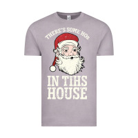 Vintage Zinc There's Some Ho Ho Ho's in this House Santa Claus Vintage Tee - Bettercallsaul