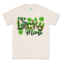 Natural st. patrick's day one lucky mimi Classic Tee - RanaPortraitStore