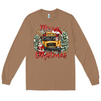 Toasted Coconut merry christmas school bus Long Sleeve Tee - texasbilliewilder
