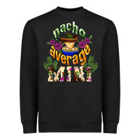 Black Nacho average mini Mexico Heavyweight Sweatshirt - HowdyJamesFarm