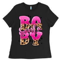 Black santa baby Ladies Tee - MaliasSmallBusiness
