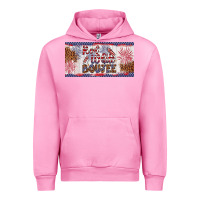 Fuchsia Pink red white boujee Urban Hoodie - Artiststas