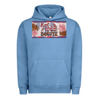 Pigment Pebble Blue red white boujee Urban Hoodie - Artiststas