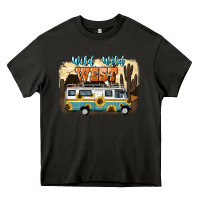 Asphalt wild wild west Heavy Core Tee - NancyCooperArtShop