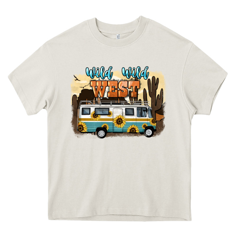 Wild Wild West Heavy Core Tee by NancyCooperArtShop | Teevron