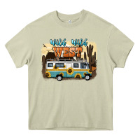 Mossy wild wild west Heavy Core Tee - NancyCooperArtShop