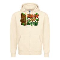 Sandshell Howdy go lucky st. patricks day Zipper Hoodie - FaDigitalArtStudio