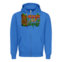 True Royal Howdy go lucky st. patricks day Zipper Hoodie - FaDigitalArtStudio