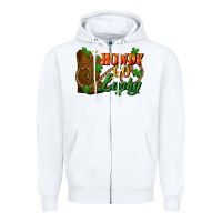 White Howdy go lucky st. patricks day Zipper Hoodie - FaDigitalArtStudio
