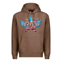 Chestnut American honey 4th of july Premium Hoodie - FaDigitalArtStudio