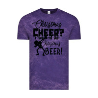Cloud Purple Christmas Cheer I Thought You Said Christmas Beer Vintage Tee - Bettercallsaul