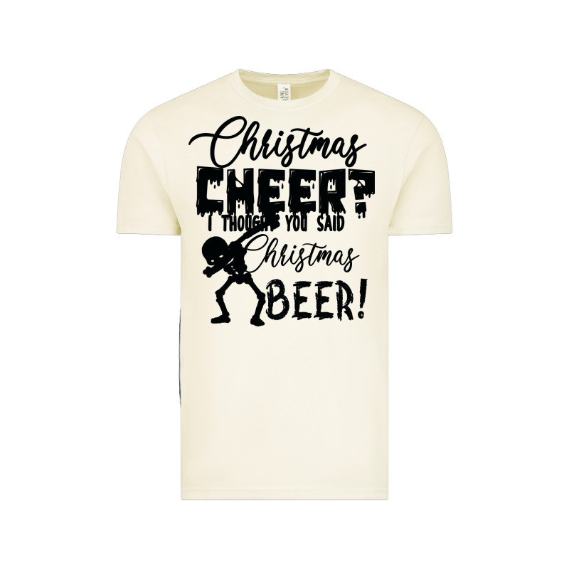 Christmas Cheer I Thought You Said Christmas Beer Vintage Tee by Bettercallsaul | Teevron