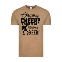 Vintage Coffee Christmas Cheer I Thought You Said Christmas Beer Vintage Tee - Bettercallsaul