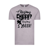 Vintage Zinc Christmas Cheer I Thought You Said Christmas Beer Vintage Tee - Bettercallsaul