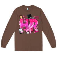 Chestnut breast cancer hr human resources Long Sleeve Tee - texasbilliewilder