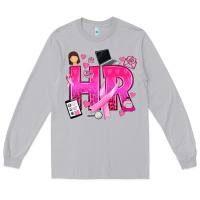 Moon Dust breast cancer hr human resources Long Sleeve Tee - texasbilliewilder