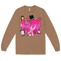 Toasted Coconut breast cancer hr human resources Long Sleeve Tee - texasbilliewilder