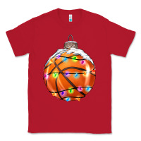 Red Christmas Basketball Classic Tee - RanaPortraitStore