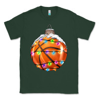 Sports Green Christmas Basketball Classic Tee - RanaPortraitStore