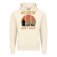 Vintage Artic Hookin Ain t Easy Fishing Vintage Hoodie - Bettercallsaul