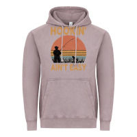 Vintage Zinc Hookin Ain t Easy Fishing Vintage Hoodie - Bettercallsaul