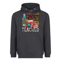 Smoke Just a Small Town Teacher Heavyweight Hoodie - CowhideDigitalArt