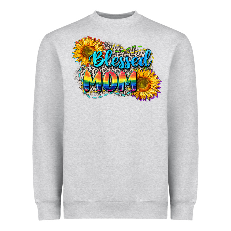Blessed Mom Heavyweight Sweatshirt by CowGirlArtShop | Teevron