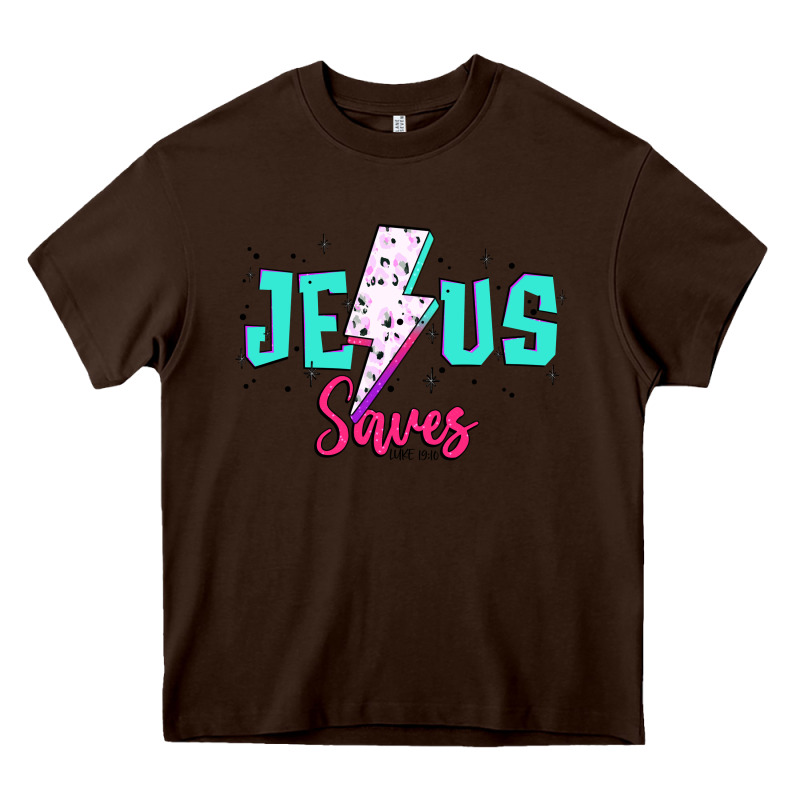 Jesus Saves Heavy Core Tee by JahusDesignShop | Teevron