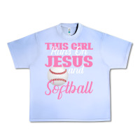 Grape Ice This Girl Jesus And Softball Urban Heavy Tee - Bettercallsaul