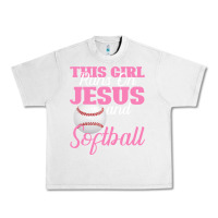 Lunar Rock This Girl Jesus And Softball Urban Heavy Tee - Bettercallsaul