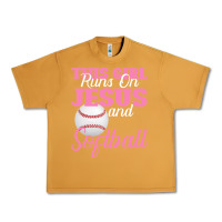 Peanut Butter This Girl Jesus And Softball Urban Heavy Tee - Bettercallsaul