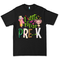 Black little miss pre k Premium Tee - NancyCooperArtShop
