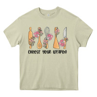 Mossy choose your weapon Heavy Core Tee - MaliasSmallBusiness