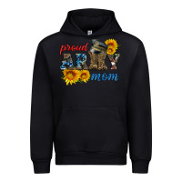 Black proud army mom Urban Hoodie - Artiststas