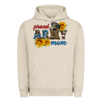 Pigment French Oak proud army mom Urban Hoodie - Artiststas