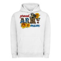 Pigment Lunar Rock proud army mom Urban Hoodie - Artiststas