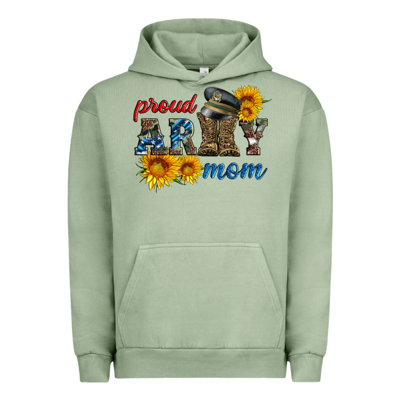 Proud Army Mom Urban Hoodie by Artiststas | Teevron
