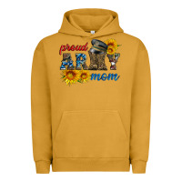 Pigment Peanut Butter proud army mom Urban Hoodie - Artiststas