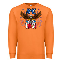 Carrot America eagle Premium Sweatshirt - CowhideDigitalArt